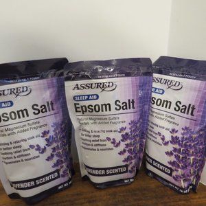 Assured Epsom Salt - Lavendar Scent 3 lbs. total